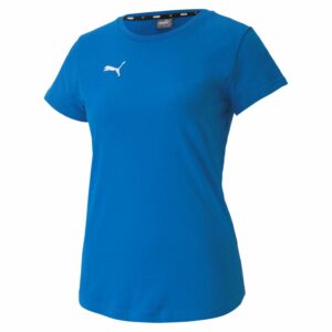Puma T-Shirt Casual Baumwolle Damen Blau Spgv