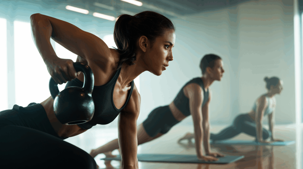 Kraft, Ausdauer und Beweglichkeit – Training im Gym und draußen.